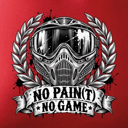 Motiv no paint no game s maskou