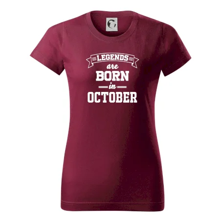 Legends are born in October