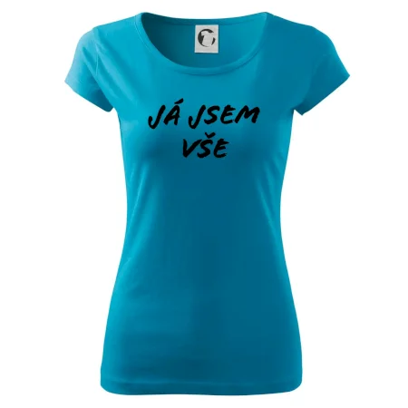 Nápis Já jsem vše!