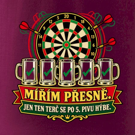 Mířím přesně, jen ten terč se hýbe