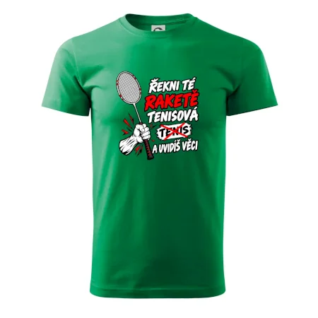 Badmintonová raketa není tenisová