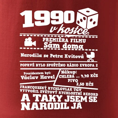1990 v kostce