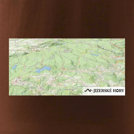 Jizerské hory mapa