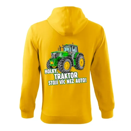 Holky, traktor stojí víc než auto