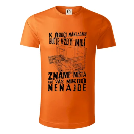 K řidiči náklaďáku buďte vždy milý