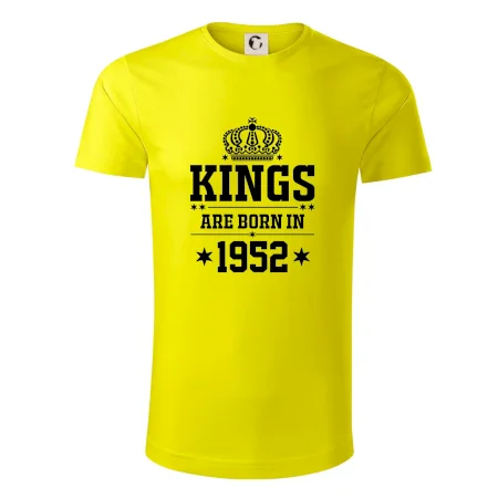 Kings are born in 1952