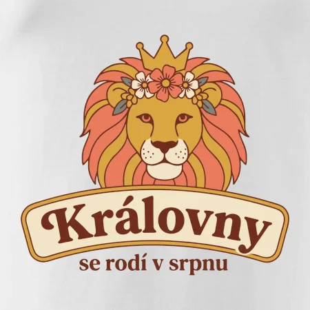 Královny se rodí v srpnu  - barevný lev