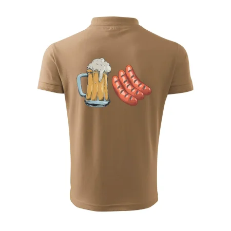 Pivo a klobása