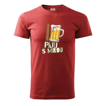Piju s mírou