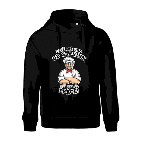 Lepší břicho od slaniny než hrb od práce