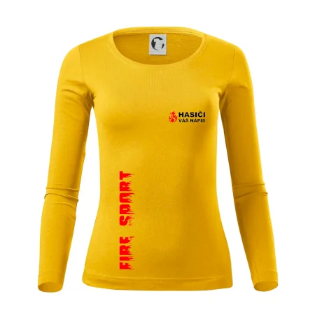 Hasiči (oheň,  Firesport, název sboru - vlastní nápis)