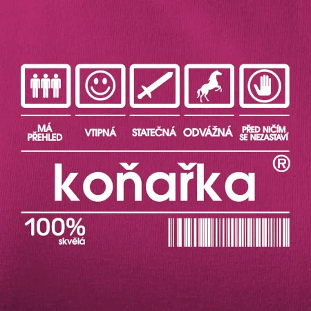 Čárový kód - Koňařka