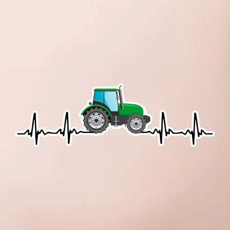 Traktor barevný ekg