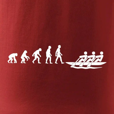 Evoluce veslování 3 lidi