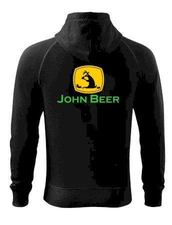 John Beer jelen s pivem