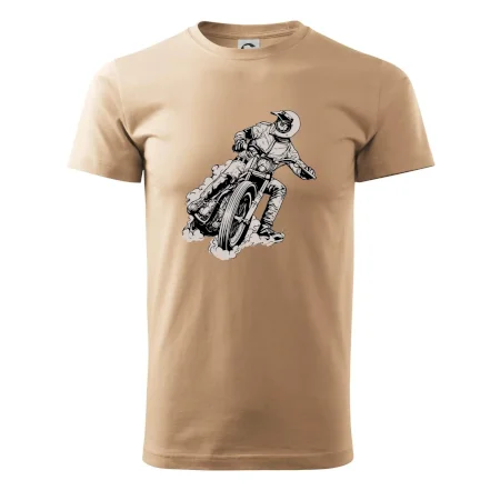 Motorkář bokem