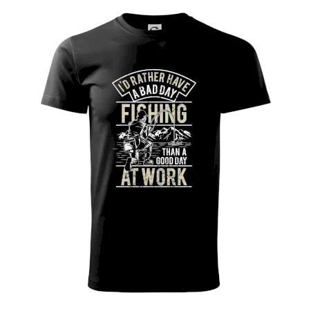 Fishing at work