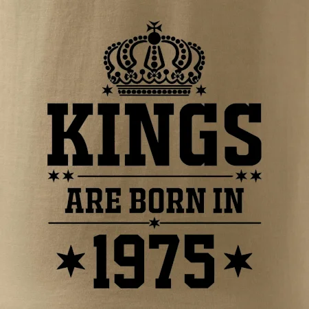 Kings are born in 1975
