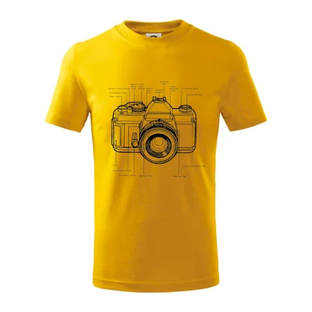 Nákres starý fotoaparát