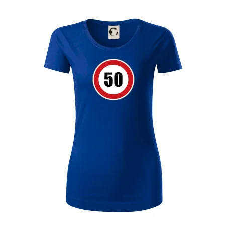 Dopravní značka - omezení rychlosti 50