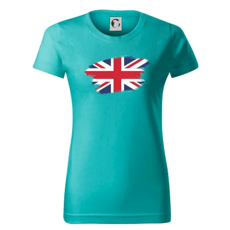 Britská vlajka roztrhaná