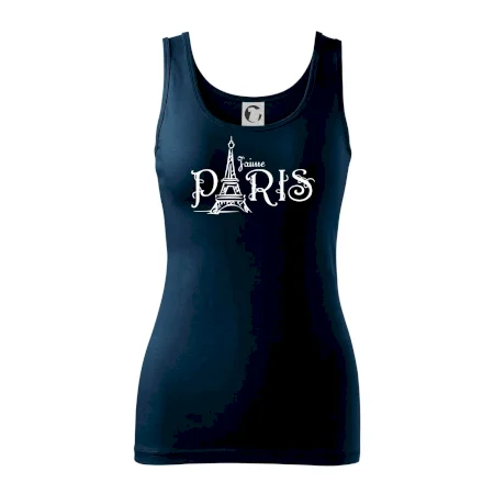 Paris nápis Eiffelovka rovný
