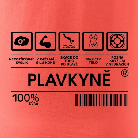 Čárový kód  - Plavkyně