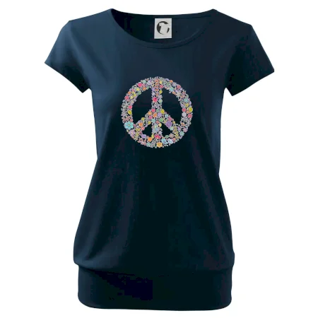 Peace symbol lístečky
