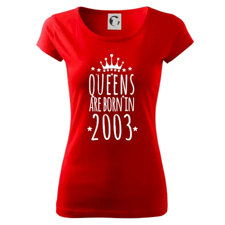 Queens are born in 2003