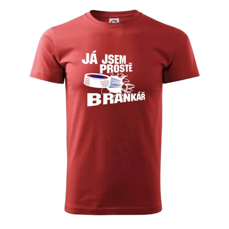 Ja jsem prostě brankář hokej