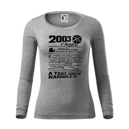 2003 v kostce