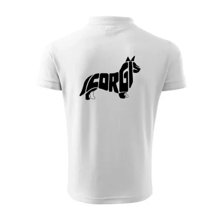 Corgi - nápis v těle