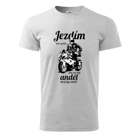 Silniční motorka - jezdím tak rychle, aby mi můj anděl strážný stačil