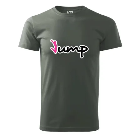 Jump - nápis a panáček