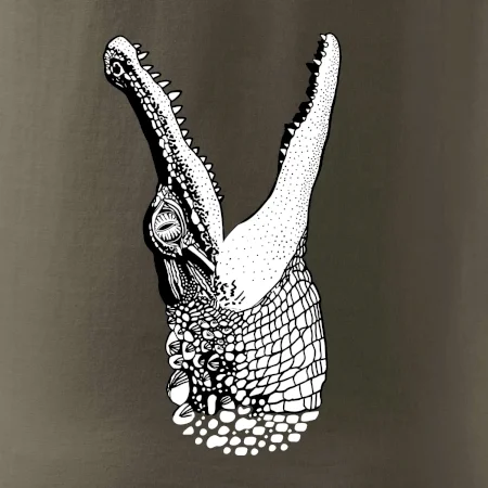 Krokodýl kreslený (Pecka design)