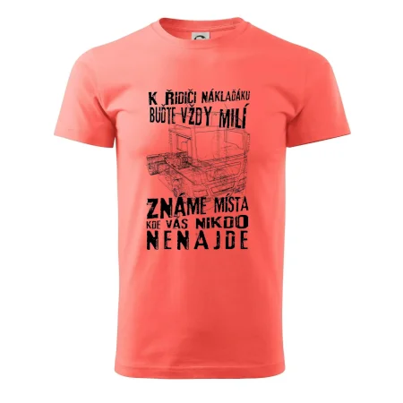 K řidiči náklaďáku buďte vždy milý
