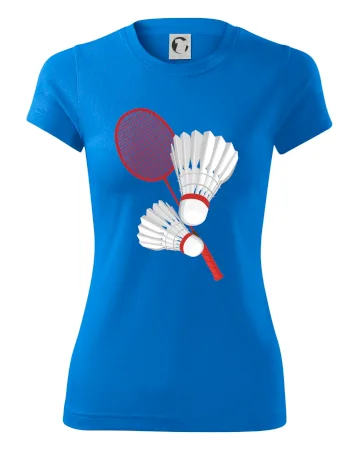 Badminton - pálka a košík