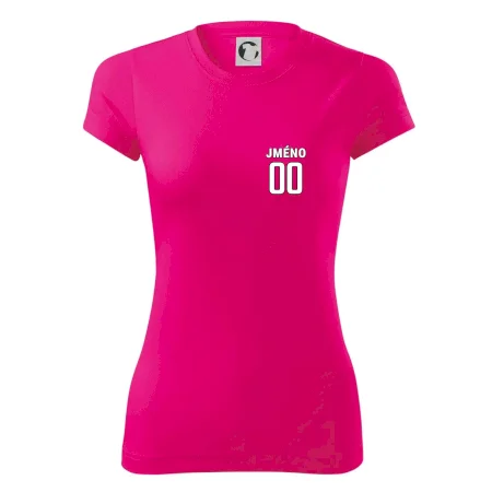 Florbalový  dres - vlastní jméno a číslo