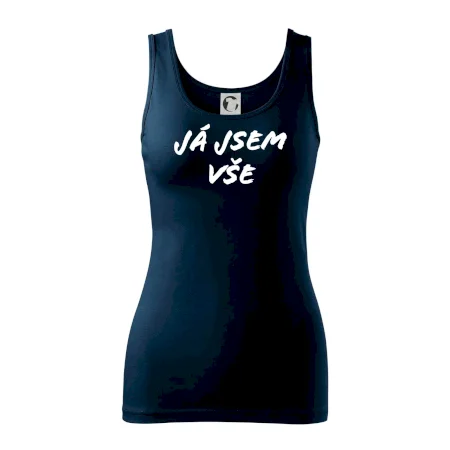 Nápis Já jsem vše!