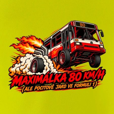 Maximálka 80 km h jako ve formuli 1