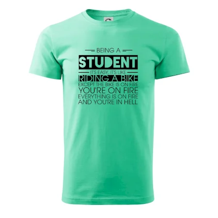 Being a student - bike