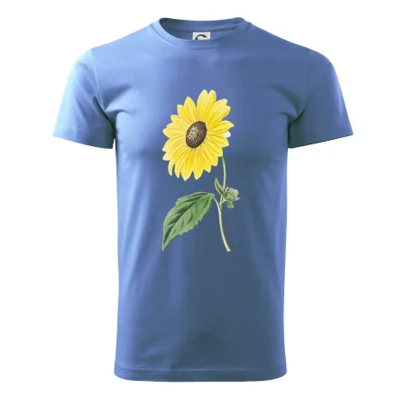 Slunečnice otočená