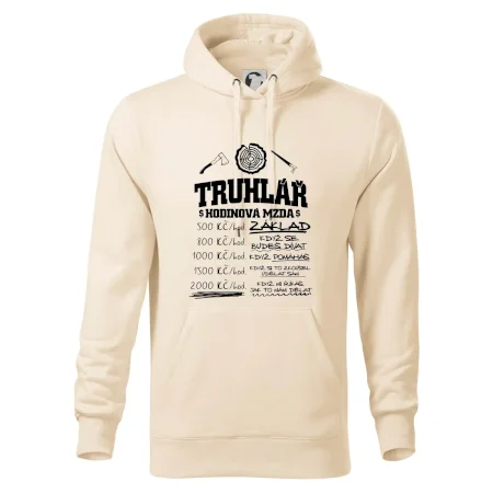 Hodinová mzda truhlář