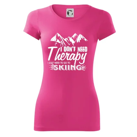 I dont need therapy - Skiing