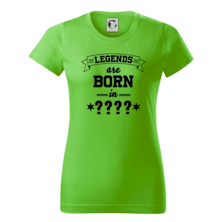 Legends are born in vlastní ročník