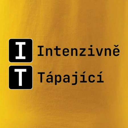 IT Nápis Intenzivně Tápající