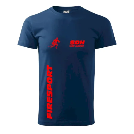 Hasičský sport SDH + váš název ČERVENÁ