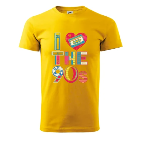 I love 90s - srdce a kazeta