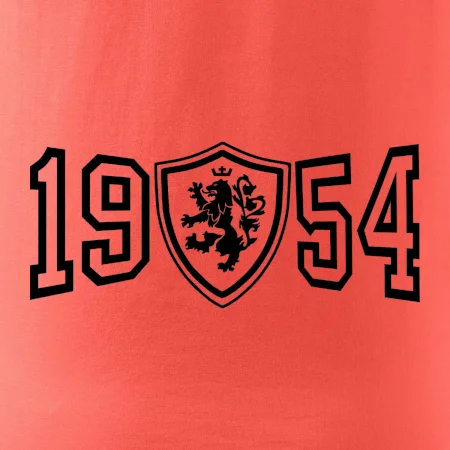 Narozeninový motiv - znak - 1954