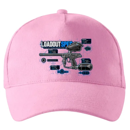 Technický výkres loadout spec paintball